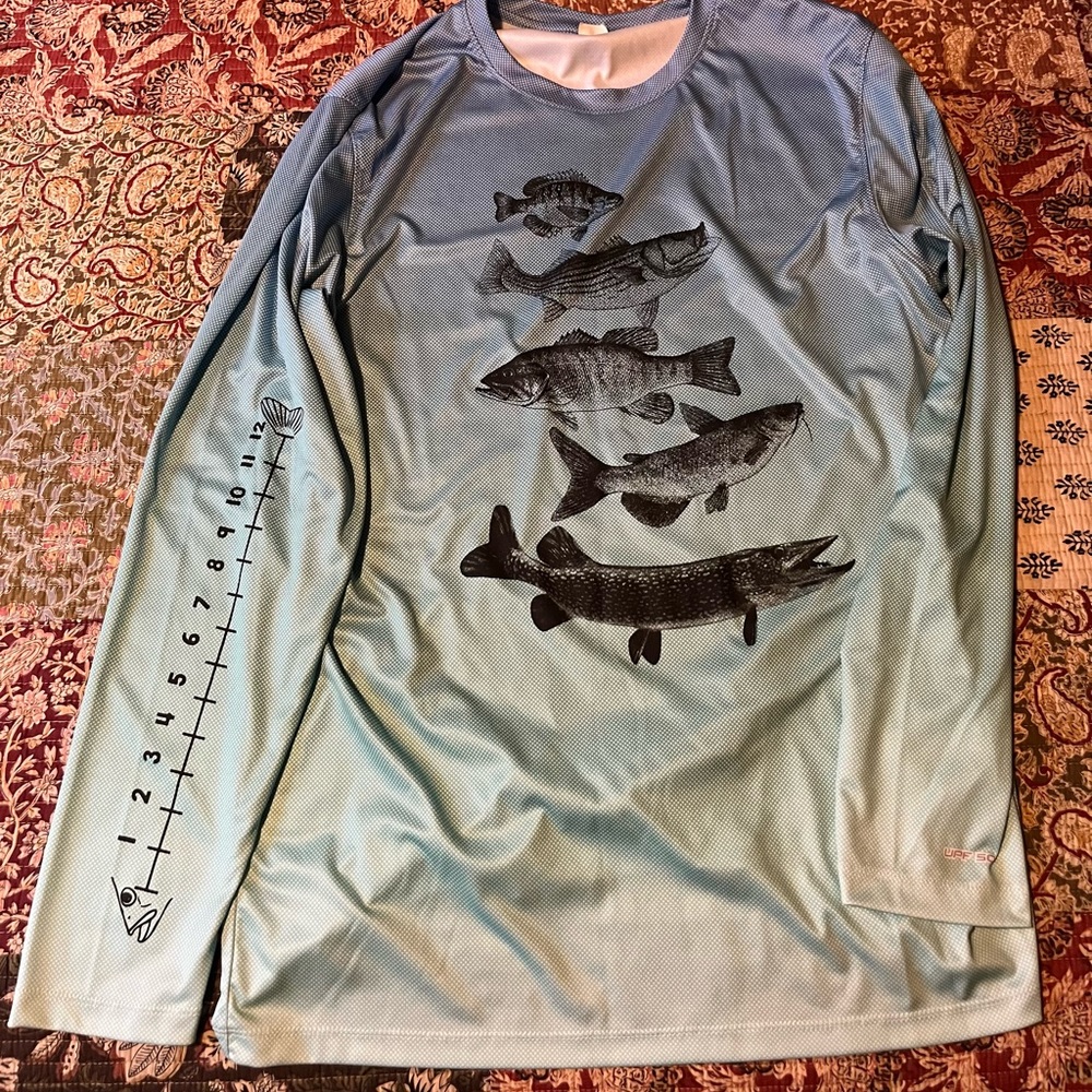 🐟 Paragon Men’s UPF50 Sun Protection long sleeve shirt. 🐠
